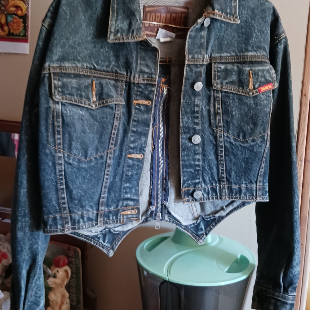 Vintage Womens JORDACHE Jean Jacket 1980's